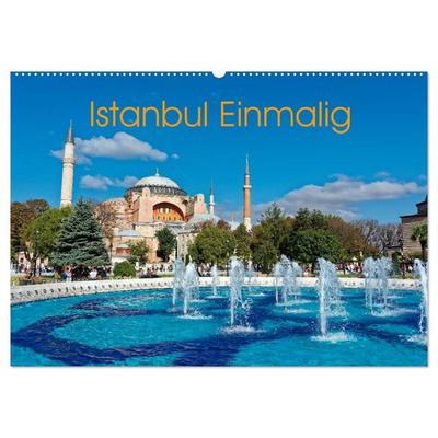 Istanbul Einmalig (Wandkalender 2027 DIN A2 quer), CALVENDO Monatskalender