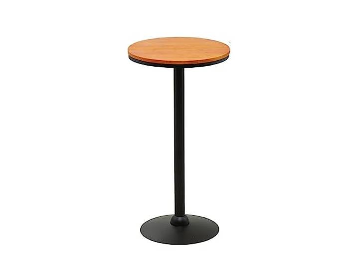 loeusjfnr Langer Bartisch Schmiedeeiserner Barstuhl, Tisch, Café, Hochstuhl, Bartisch, Bar, Holz, Kleiner runder