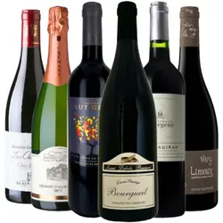 Weinpaket - Award Guide Hachette 2** -  6 Fl. - 4.5L