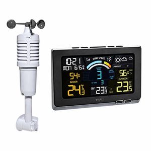 TFA Wetterstation 35.1140.01 SPRING BREEZE, Funk, digital, mit Außensensor, Wettervorhersage, Farbdisplay & 5 Messwerten