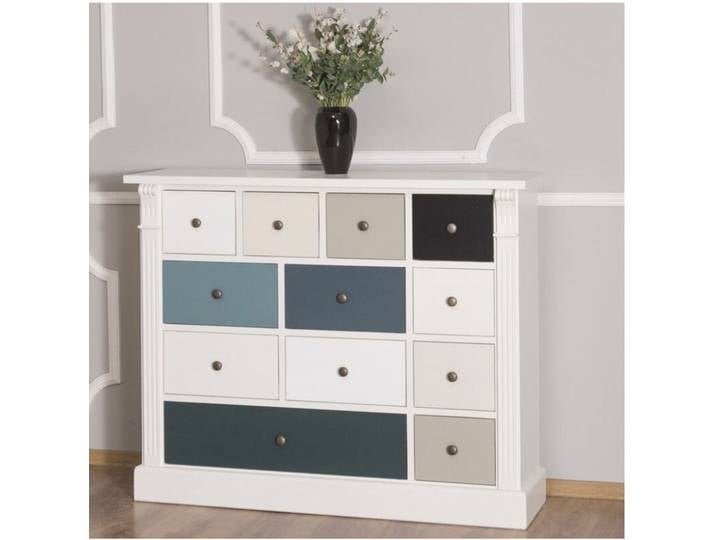 Holz Schubladenkommode 120 cm Maritim