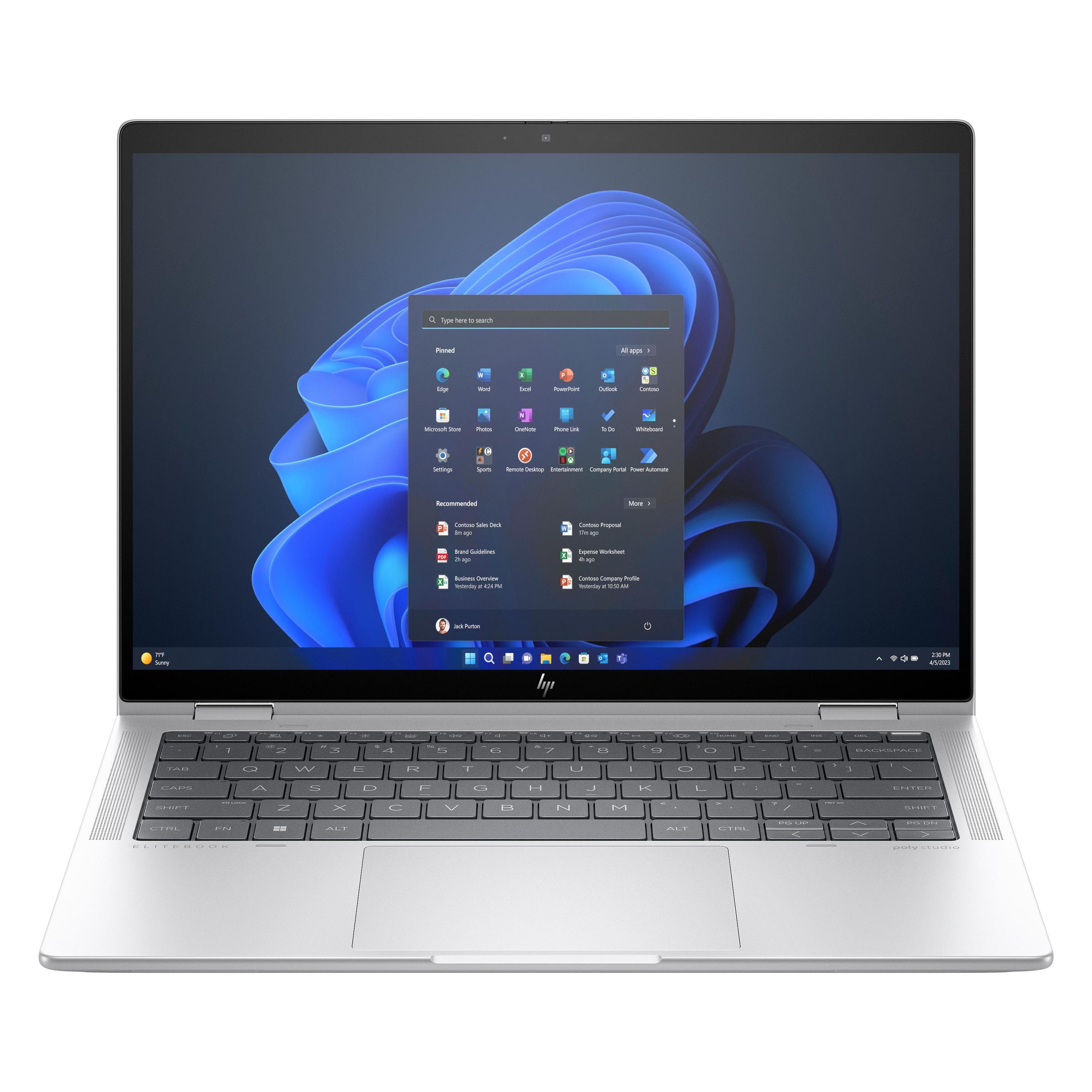 HP Elite x360 1040 G11 (14", 1000 GB, 32 GB, DE, Intel Core Ultra 7 155H) (A26QTEA#ABD)