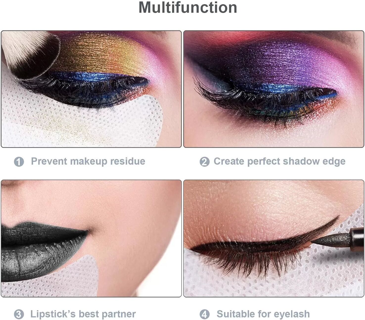 INF Lidschattenschutz - Verhindert Make-up-Rückstände, 100er-Pack S