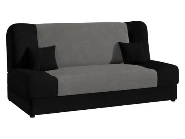 Mirjan24 Schlafsofa Jonas Style, Sofa mit Bettkasten und Schlaffunktion, Bettsofa, Schlafcouch, Microfaser, Couch vom Hersteller, Wohnlandschaft (Alova 04 + Alova 36)