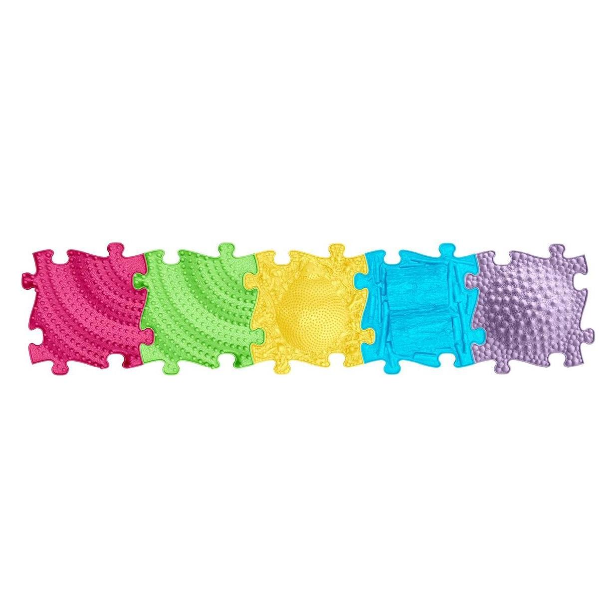 Askato Mata Sensoryczna Ortopedyczna Zestaw 5w1 Medium 5 Puzzli Sensoryka Muffik / Mfk-022-1 (30 x 29 cm) (MUFFIK)
