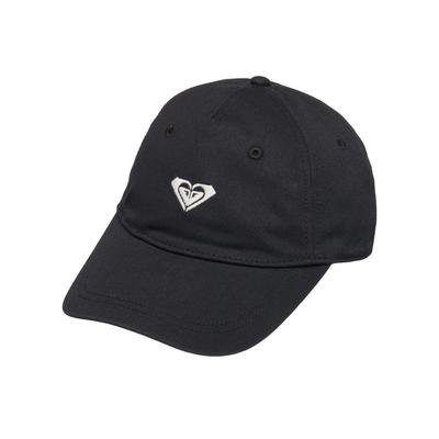 Flex Cap ROXY "Dear Believer Logo", Damen, schwarz (anthrazit), Obermaterial: 65% Baumwolle, 35% Baumwolle., Caps