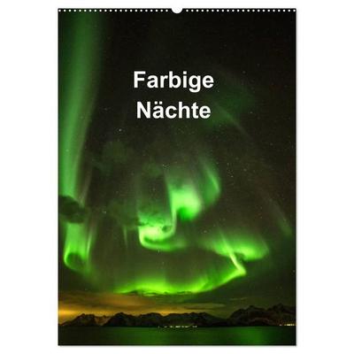 Farbige Nächte (Wandkalender 2026 DIN A2 hoch), CALVENDO Monatskalender