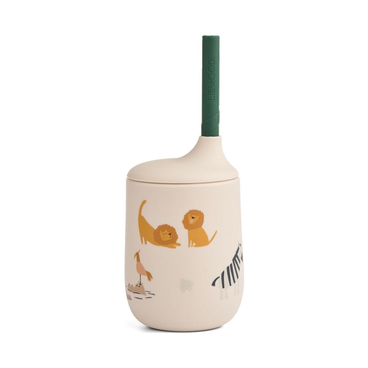 Liewood Ellis Printed Sippy Cup 230ml all together / sandy (1499) ONE SIZE LW15019-1499-ONE SIZE-CU