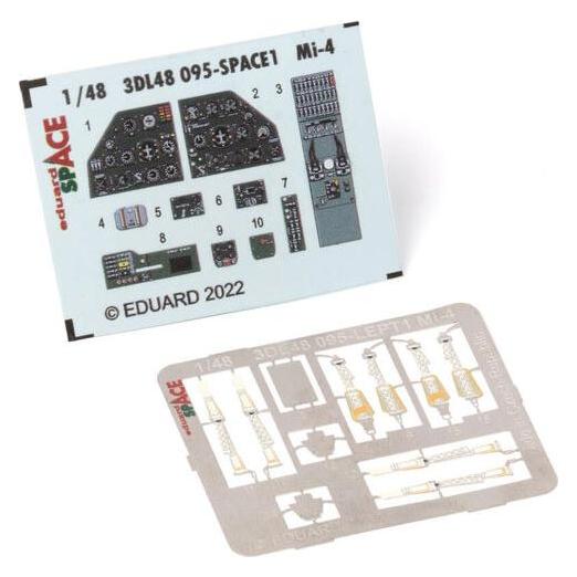 Eduard Mi-4 SPACE for TRUMPETER (3DL48095)