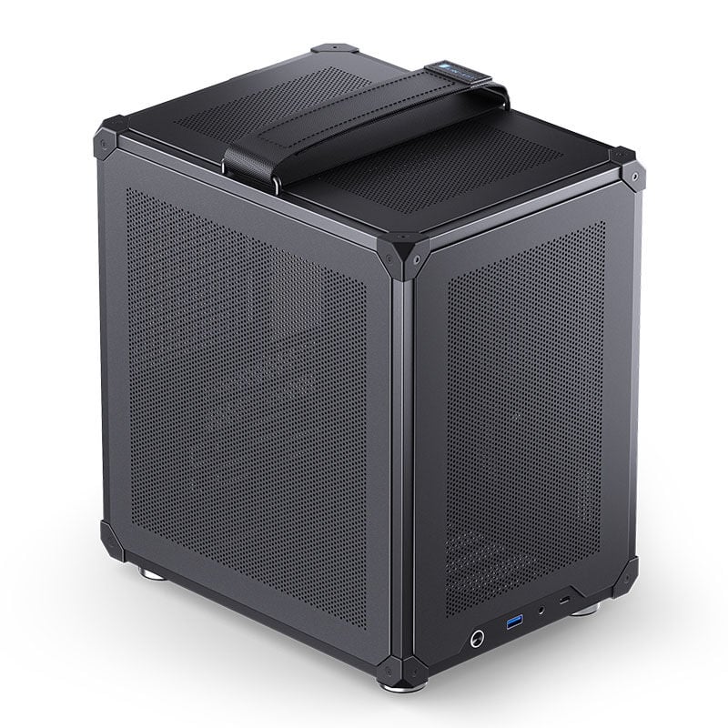 Jonsbo C6 ITX PC-Gehäuse, Mini-ITX - schwarz