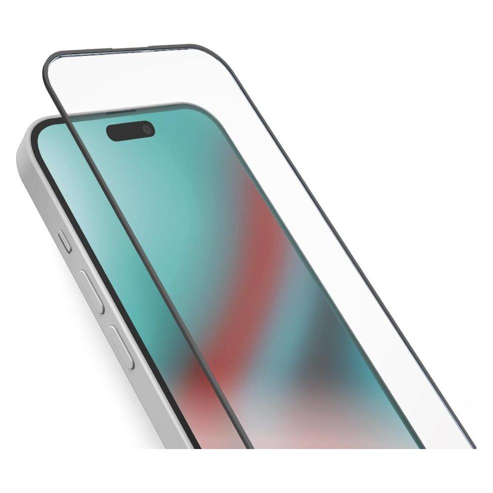 SBS Glas Displayschutz Full Cover (1 Stk., Apple iPhone 15, Apple iPhone 16) (TESCRFCIP1661)