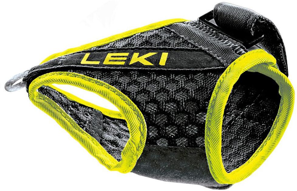 Leki  - Shark Frame Strap Mesh Black Neon Yellow - SML - Dragonne