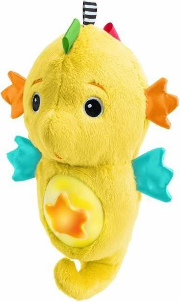 Kids II Baby Einstein Zee Dromen Nachtlampje, Geel, met huilherkenning, muziek, LED-licht en fopspeenhouder