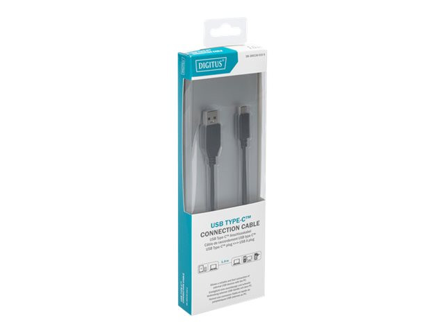DIGITUS USB 3.0 kabel USB-C naar USB-A, 1,0 meter