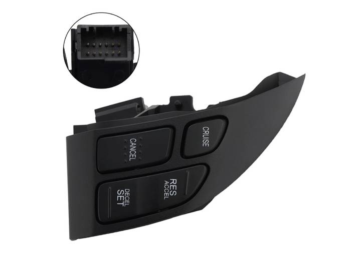 Interrupteur de remplacement pour régulateur de vitesse, entretien du véhicule, couleur noire, remplacement direct pour Honda CR-V 2007-2011.