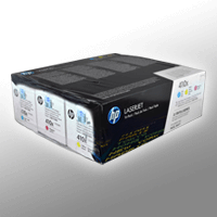 3 HP Toner CF252XM 410X Multipack CMY