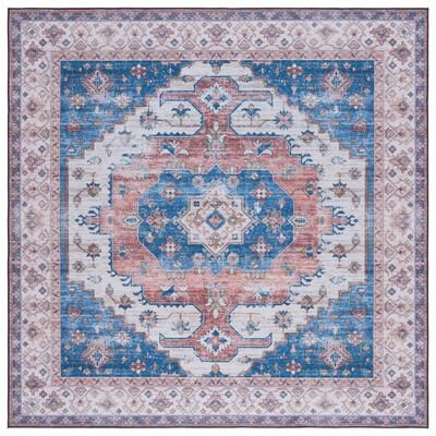 SAFAVIEH Tucson Machine Washable Slip Resistant Tahmina Oriental Rug