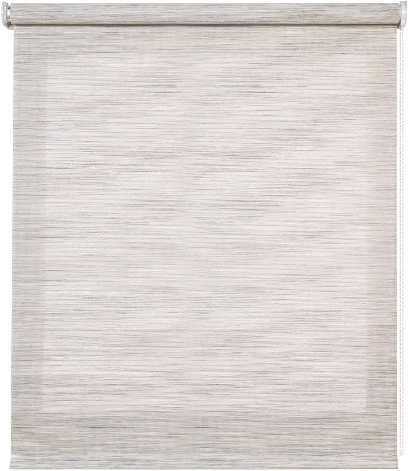 Storesdeco Screen Premium rolgordijn met technische stof, Grijs-Beige, 200 x 180 cm