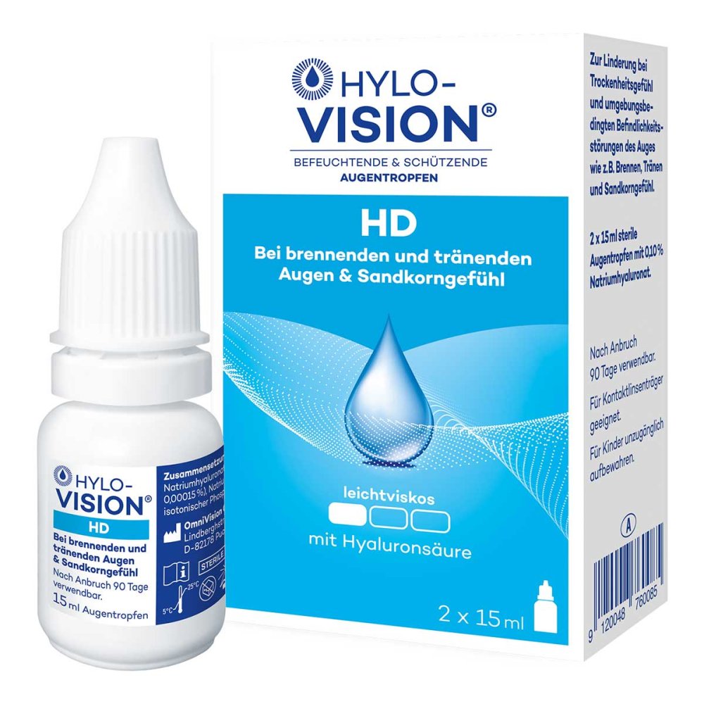OmniVision GmbH Hylo-Vision HD Augentropfen 04411148