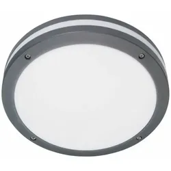 SG LEUCHTEN LED-Sensorleuchte 19W 3000K EVJE 643821 A+ 1225lm graphit matt IP65
