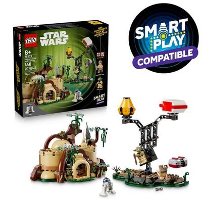 LEGO Star Wars 75422 SMART Play: Jedi-Training an Yodas Hütte, Spielzeug