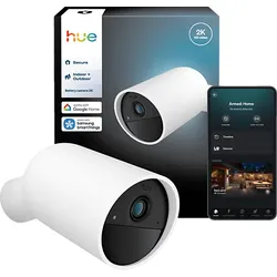 PHILIPS Hue Secure Weiß, Kabellose, Smarte Kamera