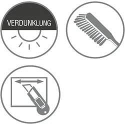Gardinia, Vorhang Zubehör, Seitenzug-Rollo