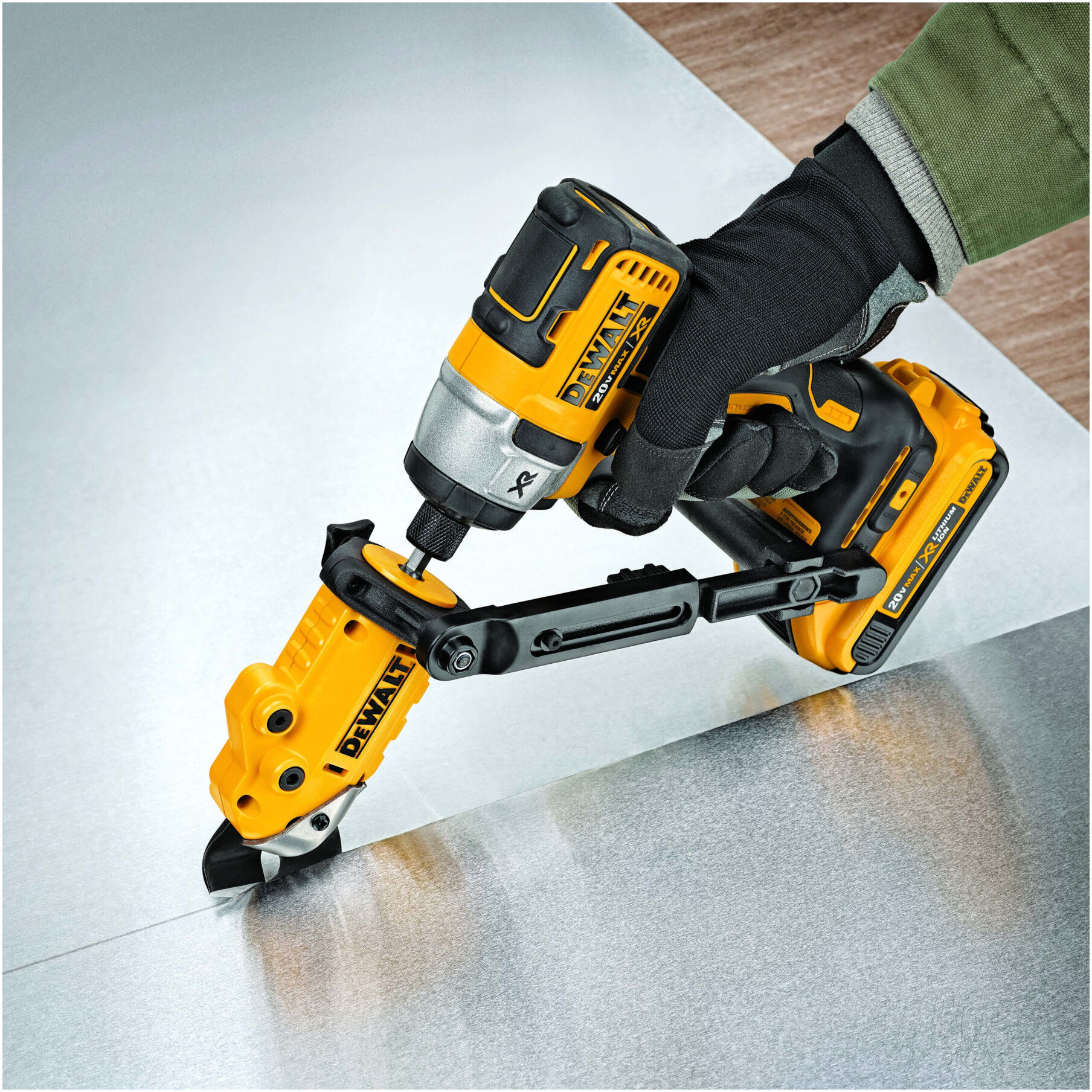 DEWALT Blechscheren-Aufsatz DT70620-QZ für Schlagschrauber)