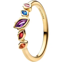 Pandora 165048C01 Damen-Ring Disney Pocahontas Goldfarben, 52/16,6