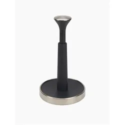 Joseph Joseph Push+Tear Papierrollenhalter, Küchenrollenhalter, Silber, Weiss, Schwarz, Beige