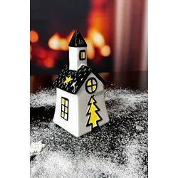 Lichthaus Pedaso 17cm LED cremeweiß/schwarz