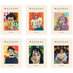 POSTER Set Mit 6 Illustrationen Von Henri Matisse Frauen A3 Rahmenlos