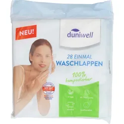 Duniwell Einmal-Waschlappen Tissue 6Lagig 28 ST