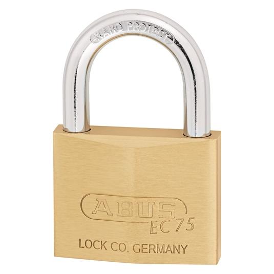 Abus Zylindervorhangschloss 75/60 gl.-7561 Schlosskörper-B.60mm MS gl. (26421 4)