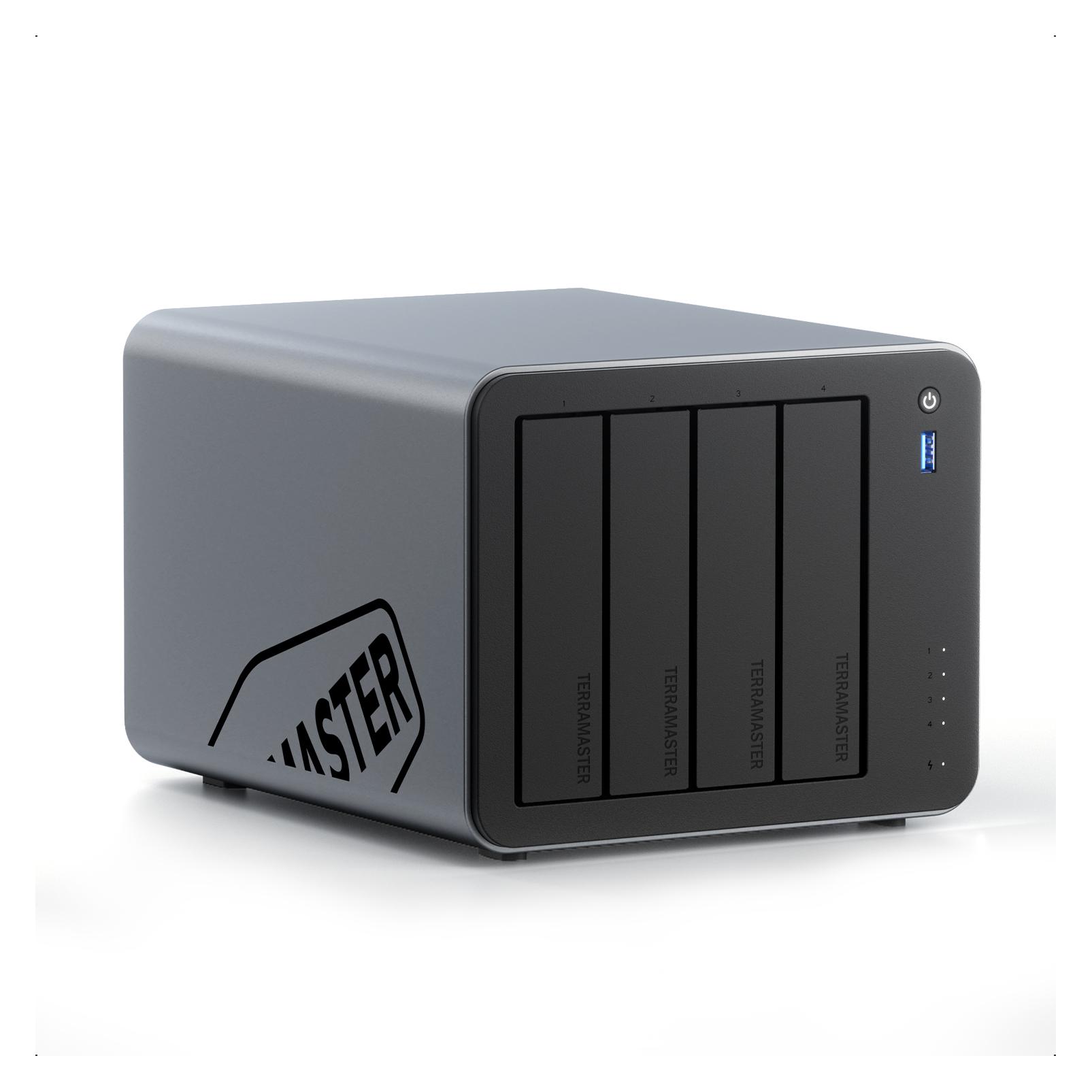 Terramaster F4-425 Pro -N350 SMB 4-Bay-NAS *Gunmetal-Grau* (77434715)