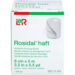 Rosidal Haft Kompressionsbinde 8 cmx5 M 1 ST