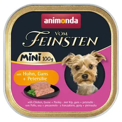 Animonda Vom Feinsten vom Feinsten Adult Mini Huhn, Gans + Petersilie 32x100 g