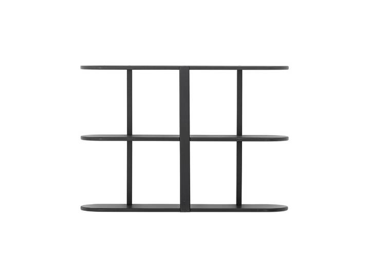 Étagère 80x55,5 cm en MDF noir Vicente