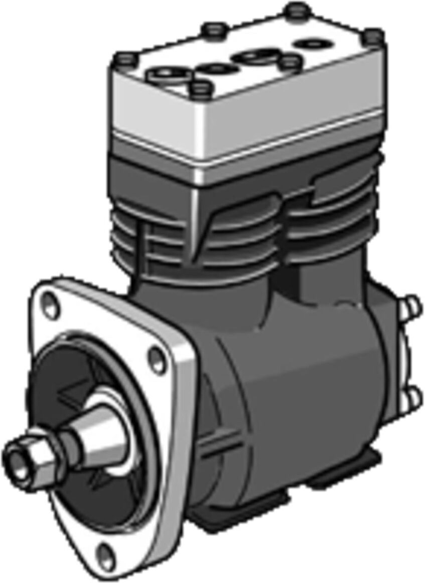 Kompressor, Druckluftanlage KNORR-BREMSE LP 4857