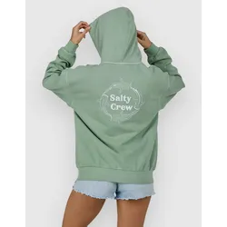 Salty Crew Respect Sweatjacke sage Gr. S