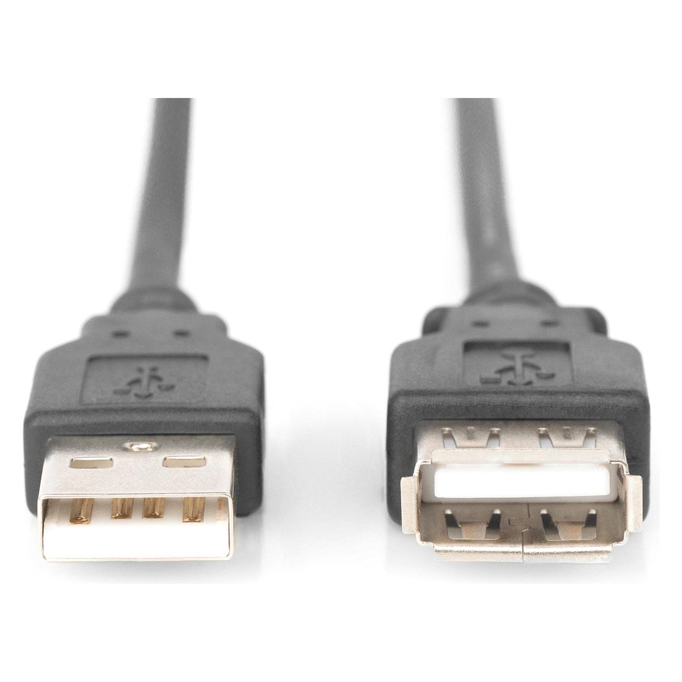 Digitus USB A - USB A (3 m, USB 2.0, 2.50 W) (AK-300202-030-S)