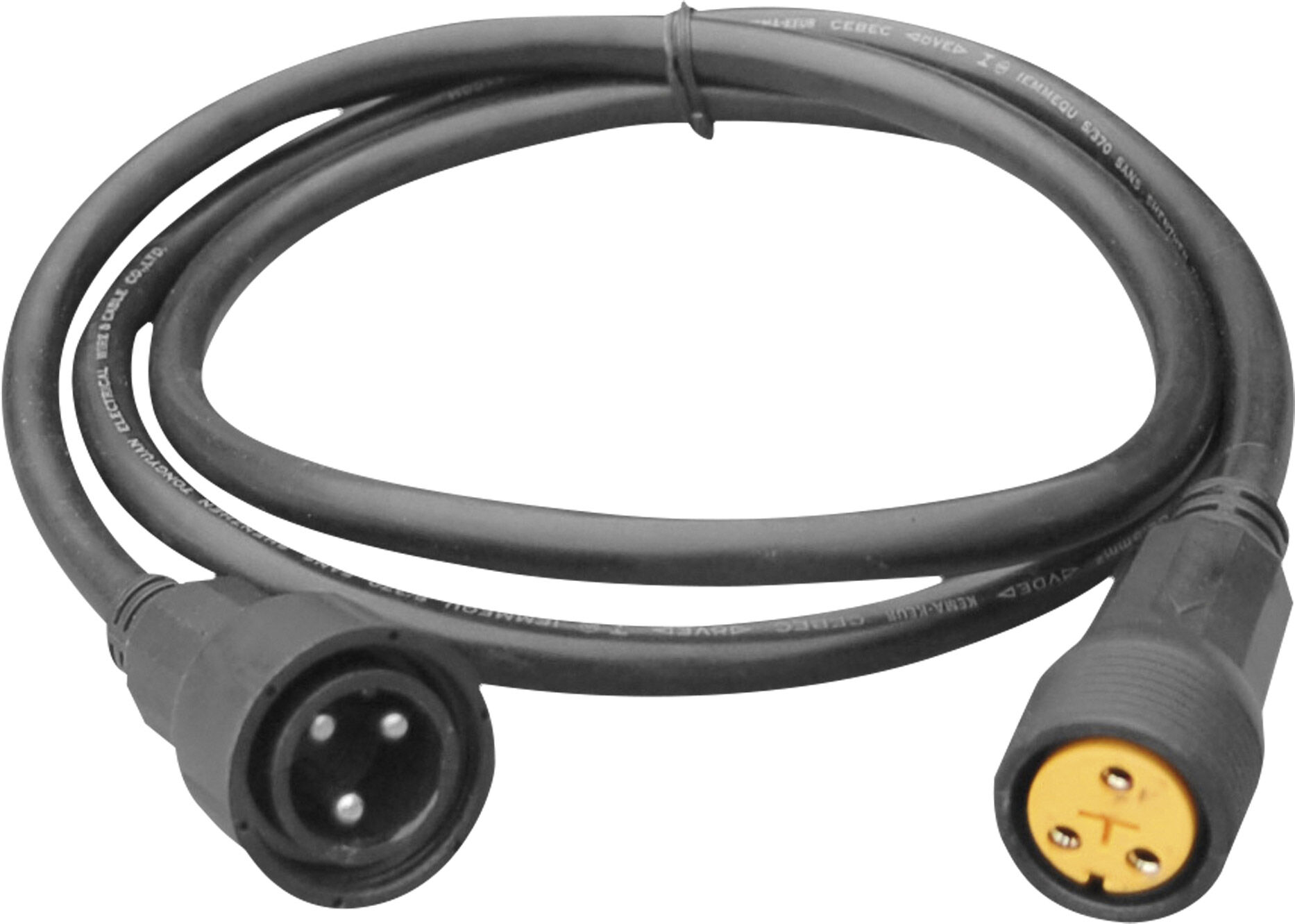 Showtec Ip65 Stromverlängerungskabel Für Die Spectral-Serie Staub- Und Wasserfestes