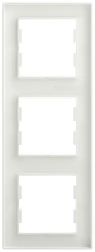 Schneider Electric Rahmen Asfora Weiß (RAL 9003) EPH5810321D 1St.