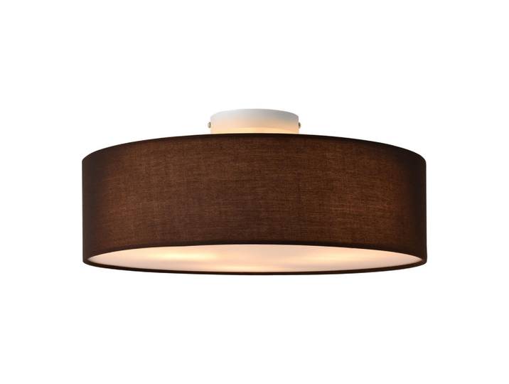 lux.pro Deckenleuchte Omaha, Braun, Kunststoff, E27, 45x17x45 cm, Lampen & Leuchten, LED Beleuchtung, LED-Deckenleuchten