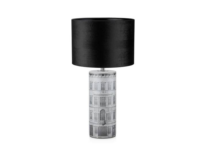 TISCHLEUCHTE Grau, Schwarz, 60W