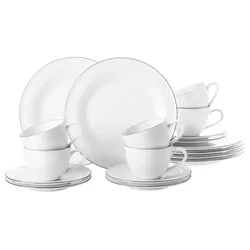 Seltmann Weiden Kaffeeservice 18-tlg. BEAT - B/H/T ca. 43,00x48,10x24,00