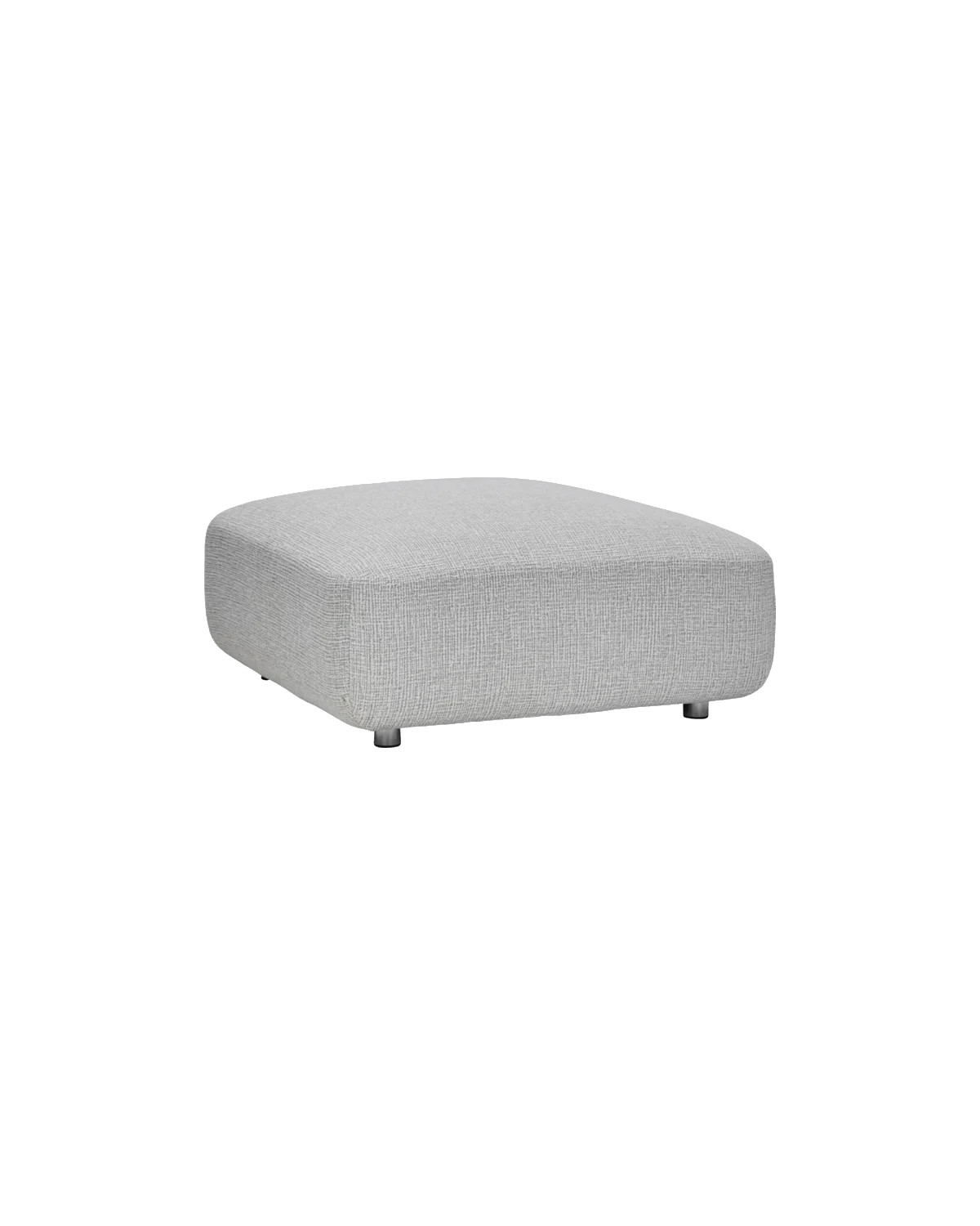 House Doctor Feel 1-poef in off white met boucle stof