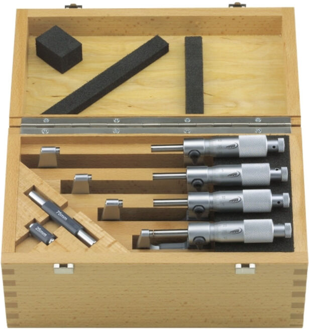 Helios Preisser micromètres extérieurs réglés 0-100 mm ; Helios-Preisser (0806540)