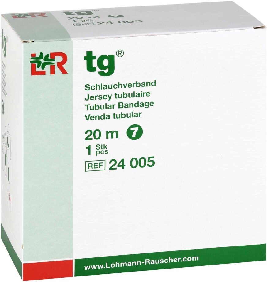 Tg Schlauchverband Größe 7 20 m weiss