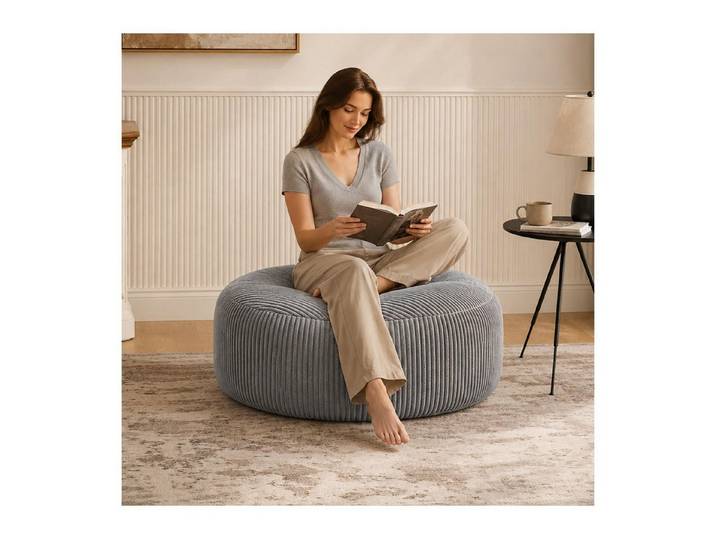 FELIXLEO Sitzsack oversized lazy Stuhl 4FT bean bag Stuhl memory Schaum filling adult (1 St)